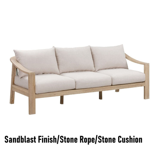 Miami 4pc Hardwood Outdoor Lounge Set