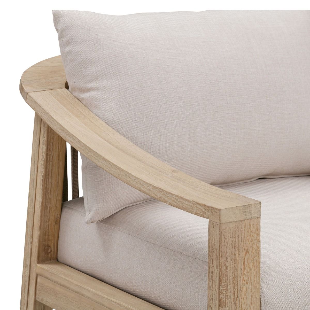 Miami 4pc Hardwood Outdoor Lounge Set