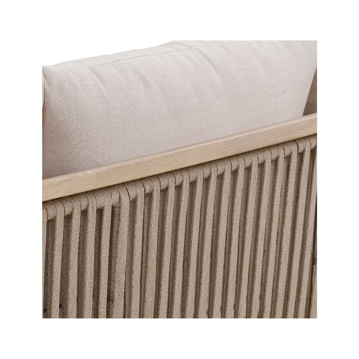 Miami 4pc Hardwood Outdoor Lounge Set