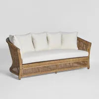 Morocco 3 Seater Cane Sofa