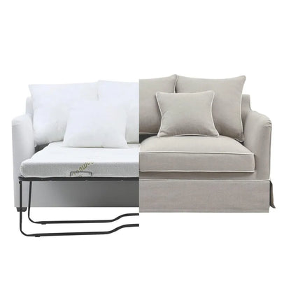Mosman 2.5 Seat Sofa Bed Beige