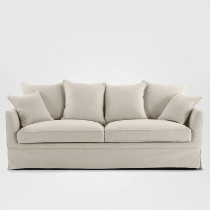 Mosman 3 Seat Queen Sofa Bed Beige