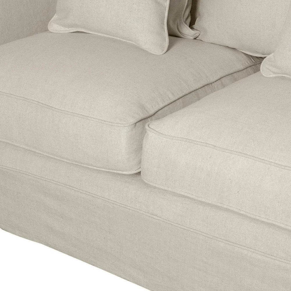 Mosman 3 Seat Queen Sofa Bed Beige