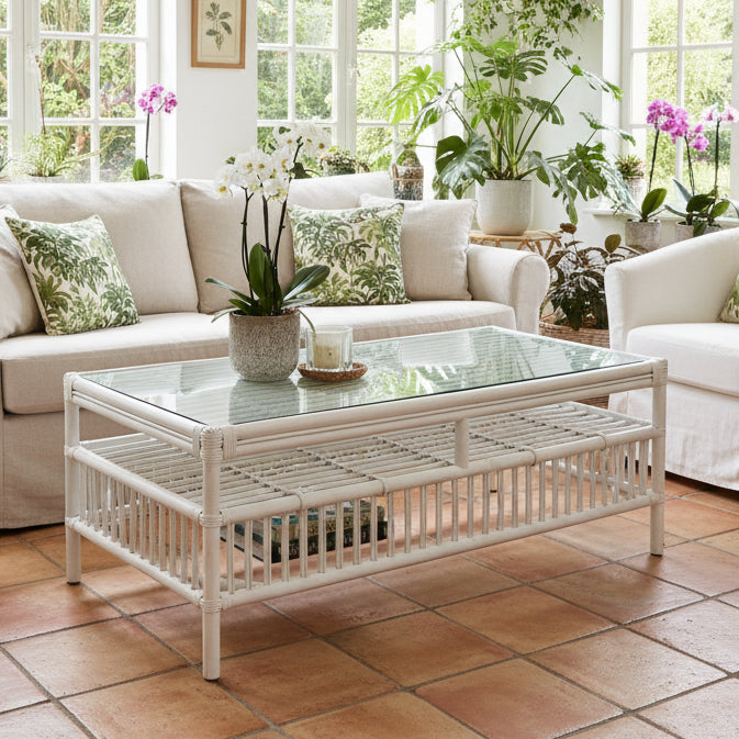 Americana Cane Coffee Table