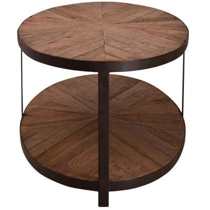 Rustica Oval Reclaimed Oak Coffee Table