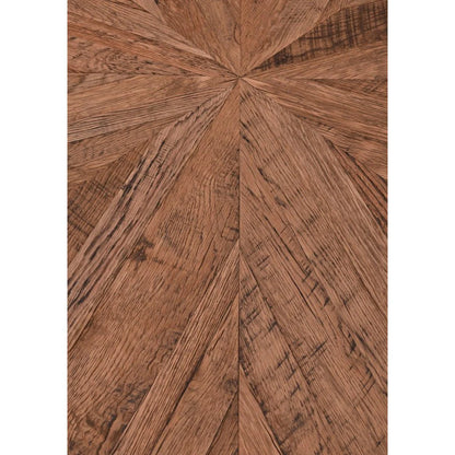 Rustica Oval Reclaimed Oak Coffee Table