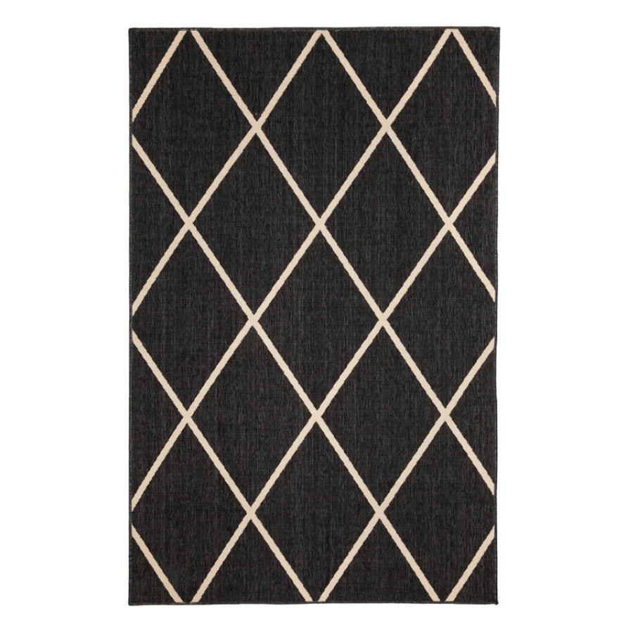 Tucson Black Indoor/Outdoor Rug