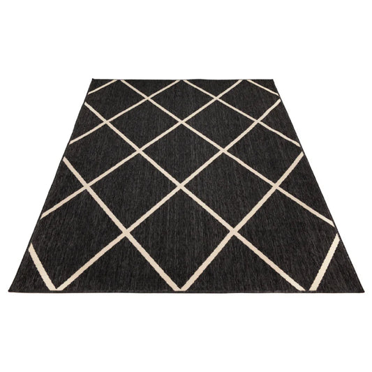 Tucson Black Indoor/Outdoor Rug