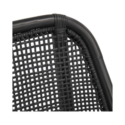 Cairo Rattan Dining Chair - Black