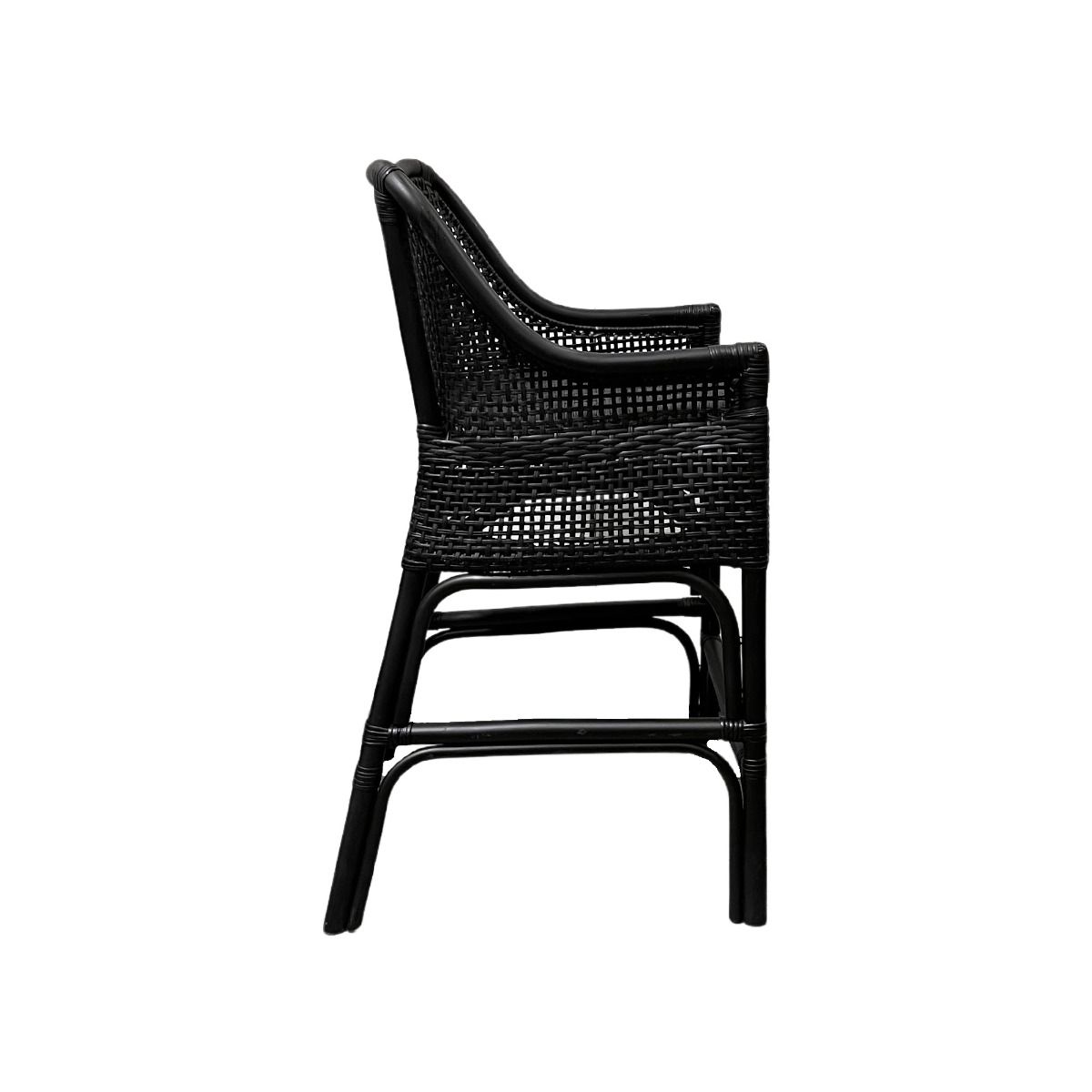 Cairo Stool - Solid Black