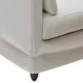Broadbeach 2.5 Seat Loose cover Sofa Ivory