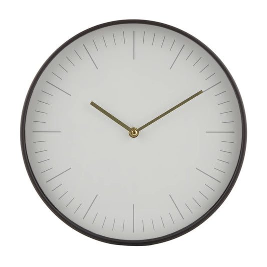 Emporium Figaro Wall Clock Black