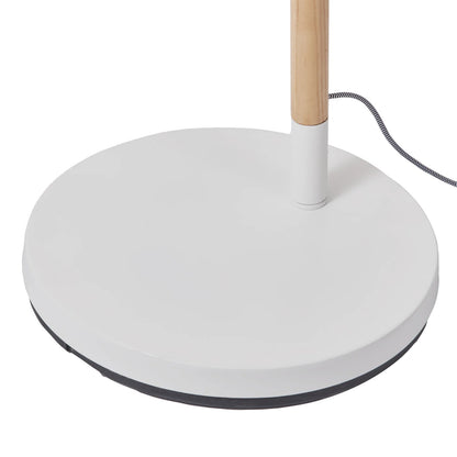 Atmosphere Milano Floor Lamp White & Natural