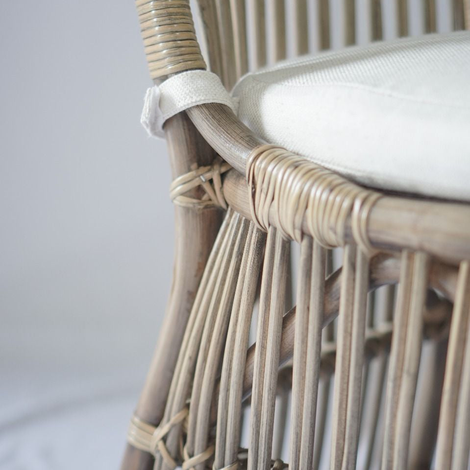 Sawtell Rattan Dining Chair - Honey