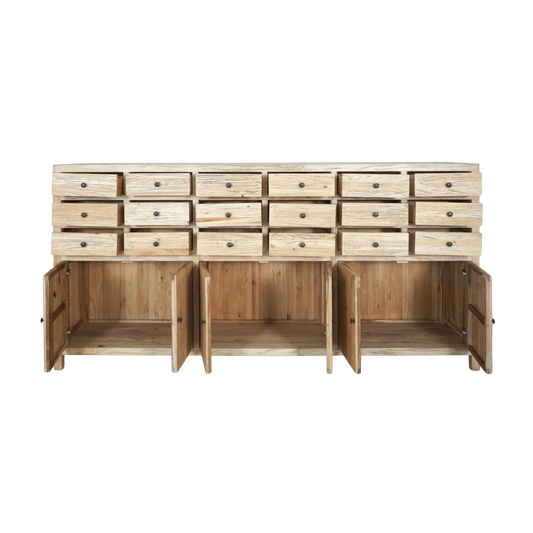Kayu Timber Large File Cabinet style Sideboard