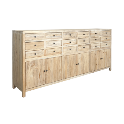Kayu Timber Large File Cabinet style Sideboard