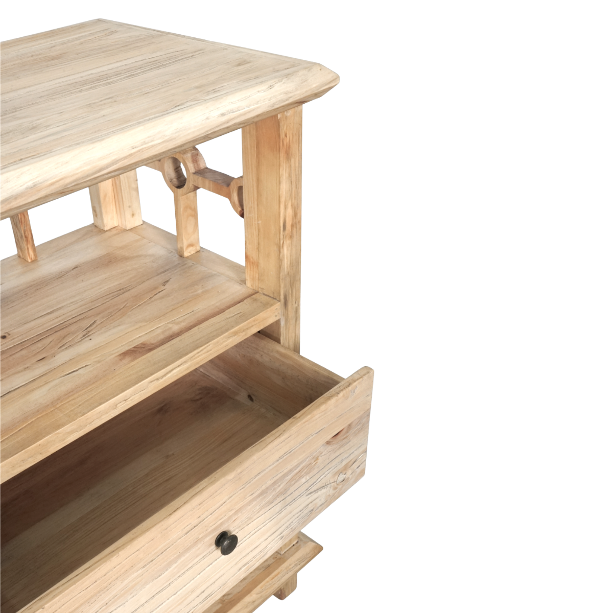Baroo Timber Hall Table - Sonoma Distressed Natural or Rustic