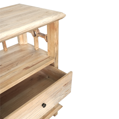 Baroo Timber Hall Table - Sonoma Distressed Natural or Rustic