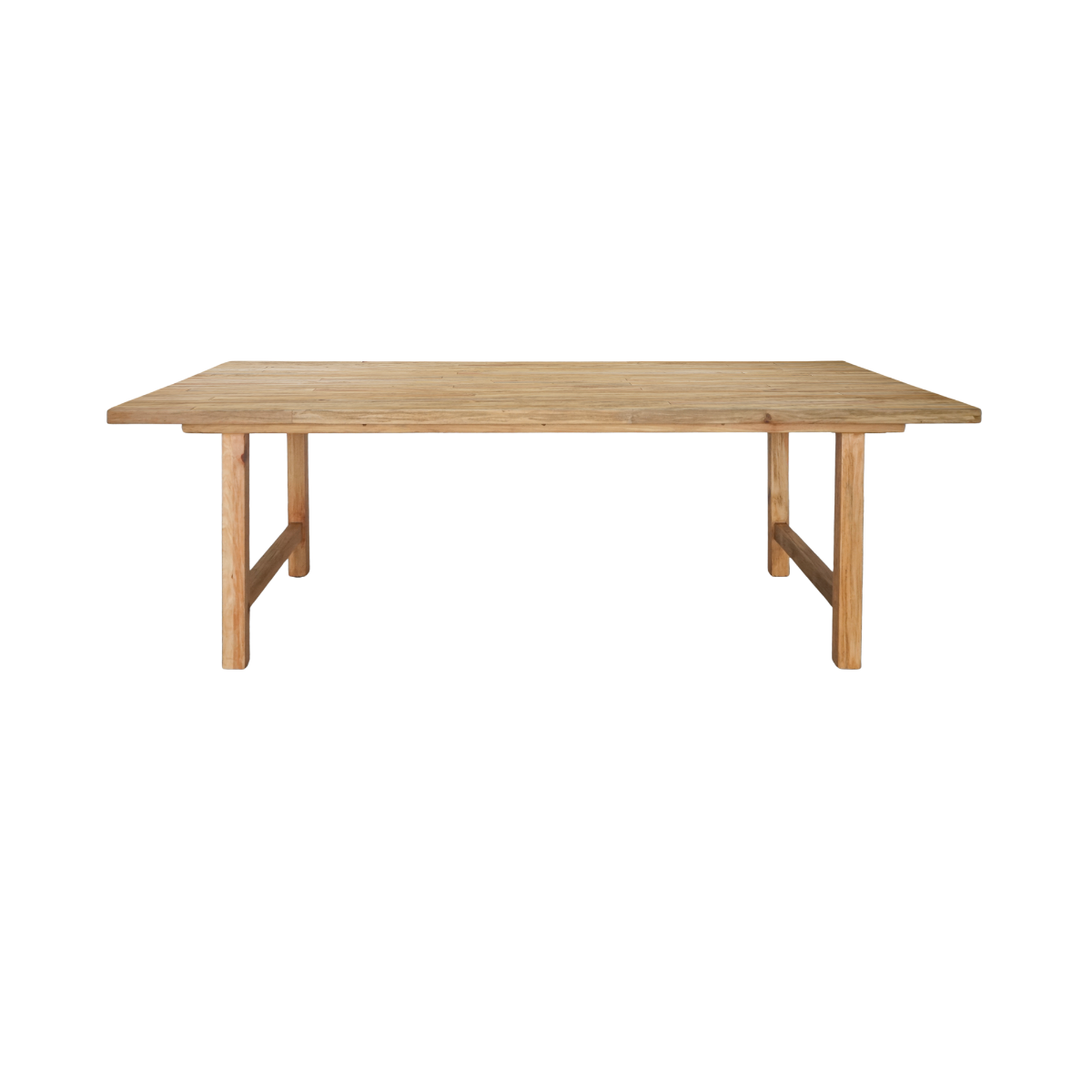 Kayu Timber Dining Table - Sonoma Distressed Natural or Rustic - 2200mm