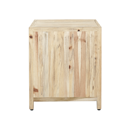 Kayu 2dr/1drw Bedside Timber Table