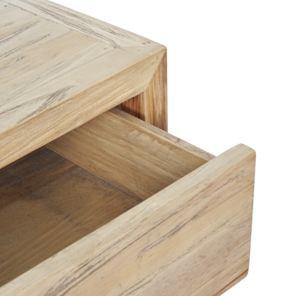Kayu 2dr/1drw Bedside Timber Table