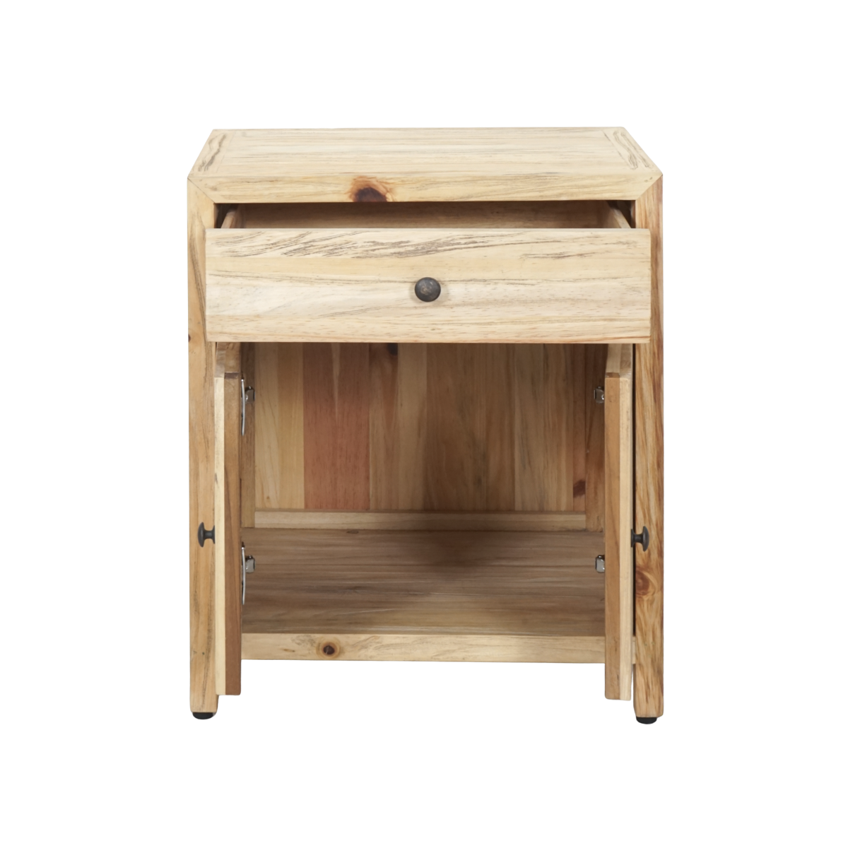 Kayu 2dr/1drw Bedside Timber Table