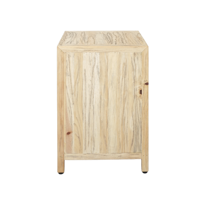 Kayu 2dr/1drw Bedside Timber Table