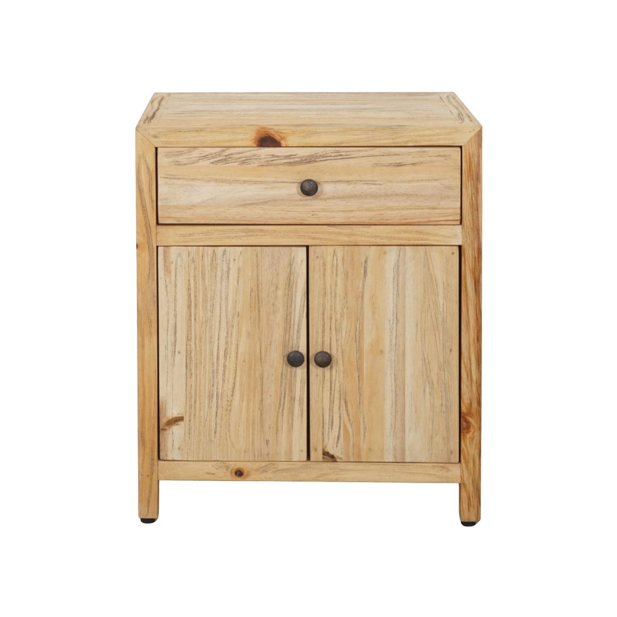 Kayu 2dr/1drw Bedside Timber Table