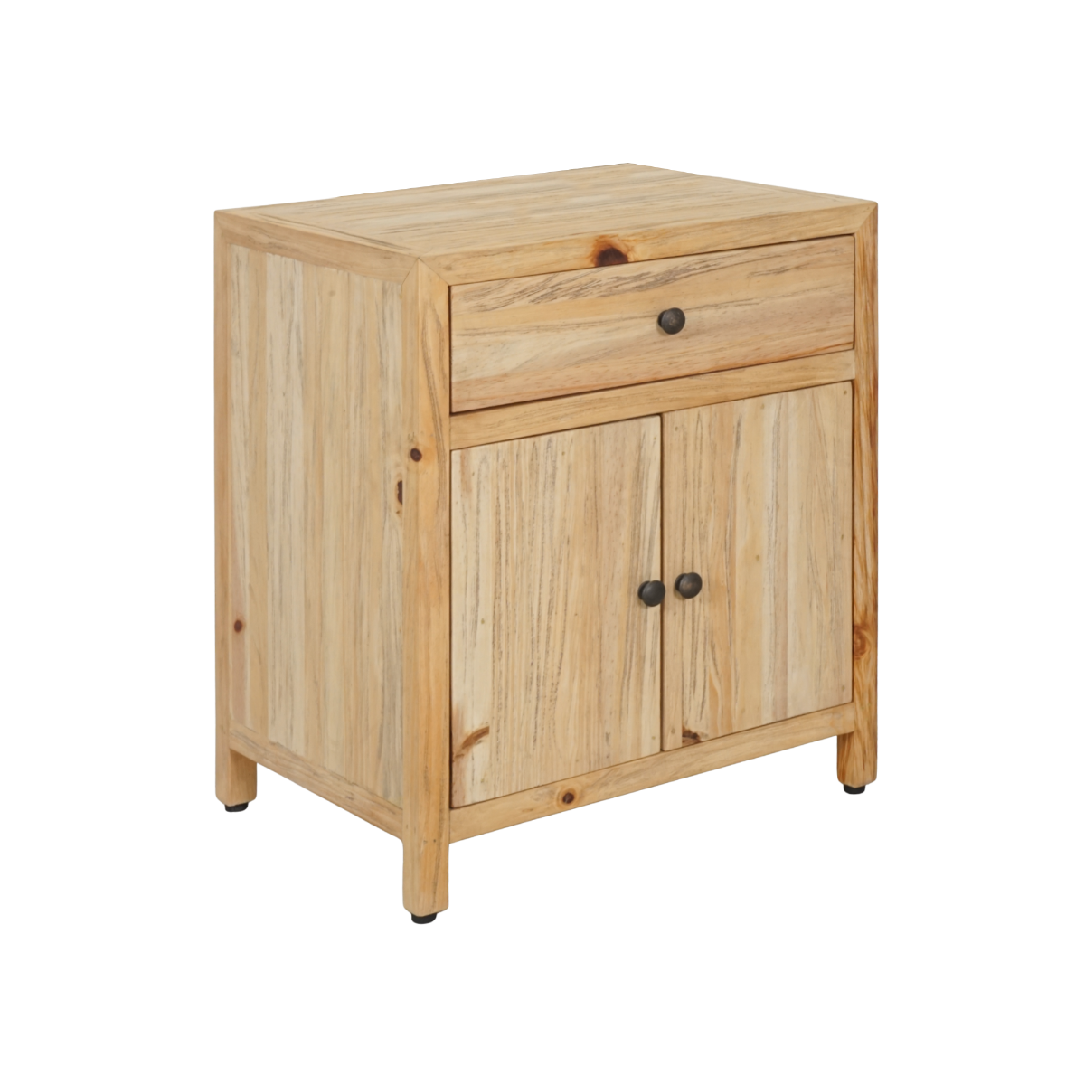 Kayu 2dr/1drw Bedside Timber Table
