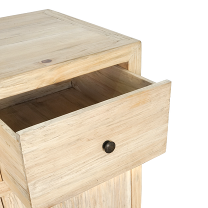 Kayu 4 Drawer/4 Door Timber Sonoma Sideboard
