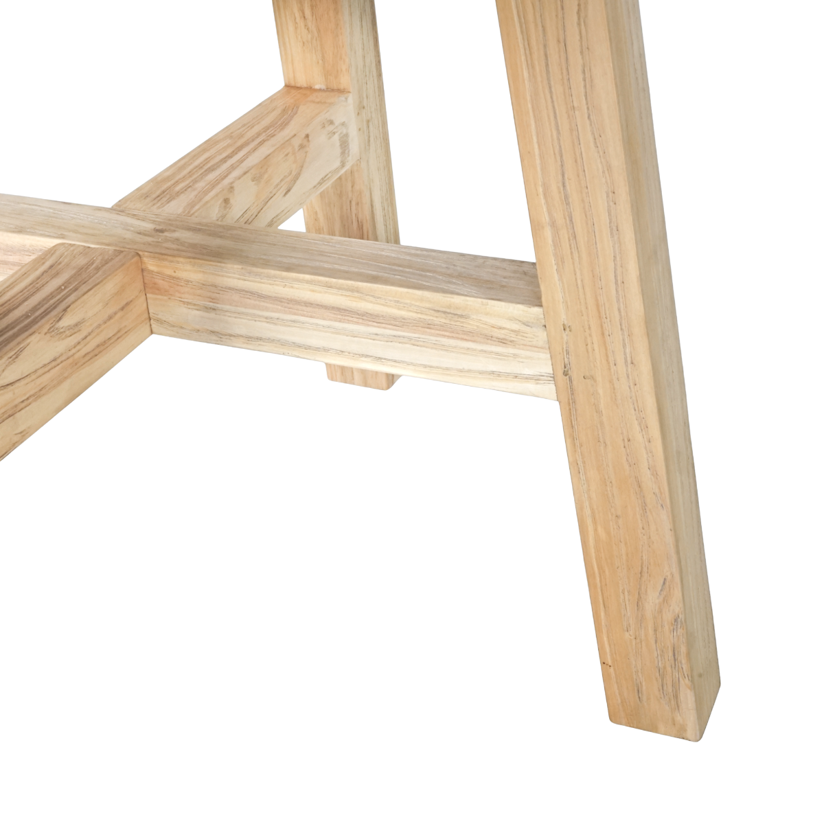 Sonoma Round Dining Table - Distressed Natural 1200mm