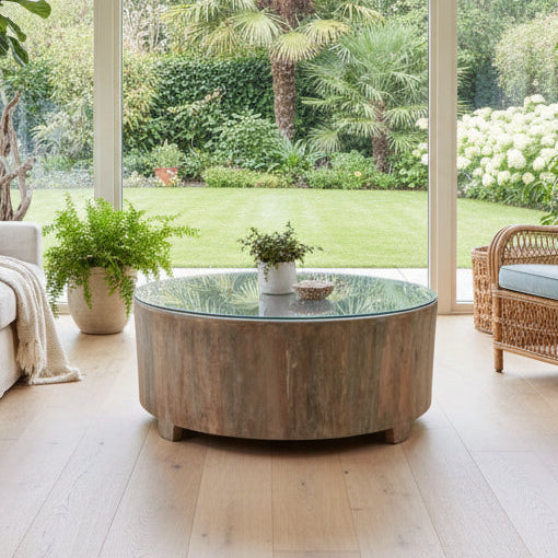 Terrarium Round Coffee Table
