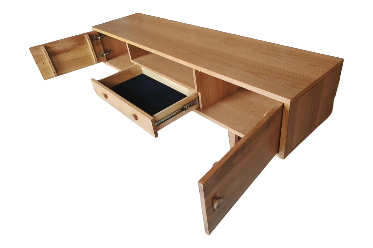 Oslo Media Unit 1800mm - Oak