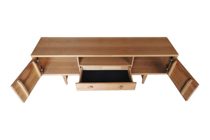 Oslo Media Unit 1800mm - Oak