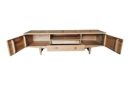Oslo Media Unit 1800mm - Oak