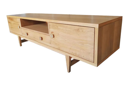 Oslo Media Unit 1800mm - Oak