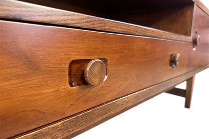 Oslo Media Unit 1800mm - Walnut