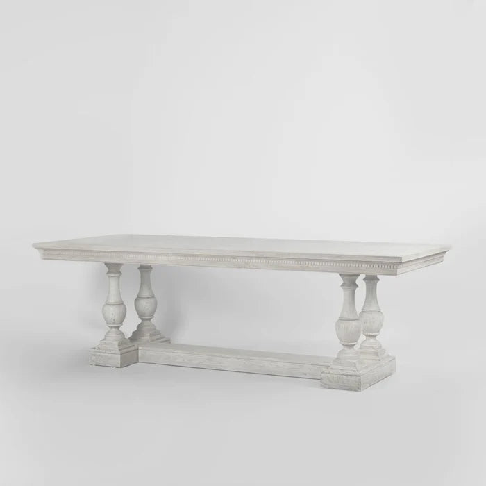 Ville White washed Oak 2400 Dining Table