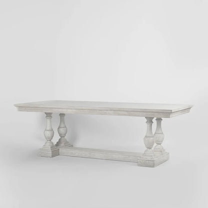 Ville White washed Oak 2400 Dining Table