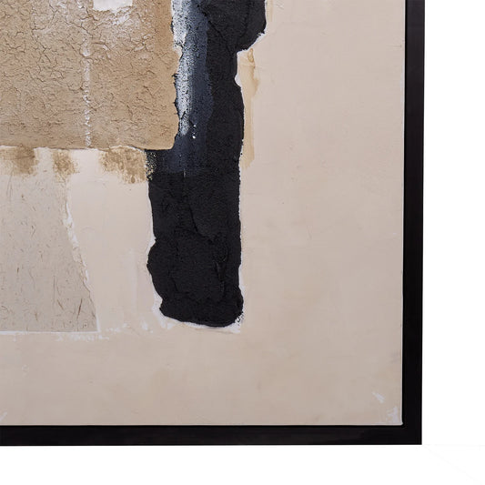 Grand Designs Pedrali Hand Painted Wall Art Brown