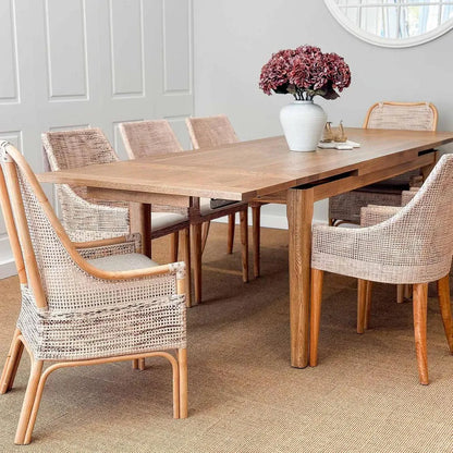 Oakwood Extendable Hamptons Dining Table