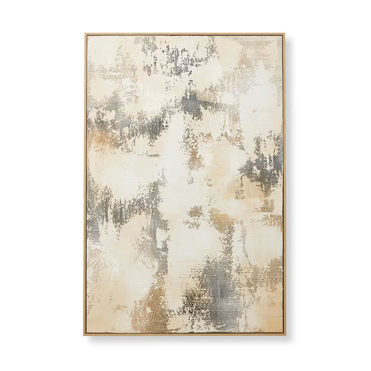 Tambia Hand Painted Wall Art - 100 x 5 x 150cm