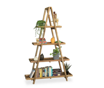 Woodhouse Recycled Timber Bookcase - A-Frame