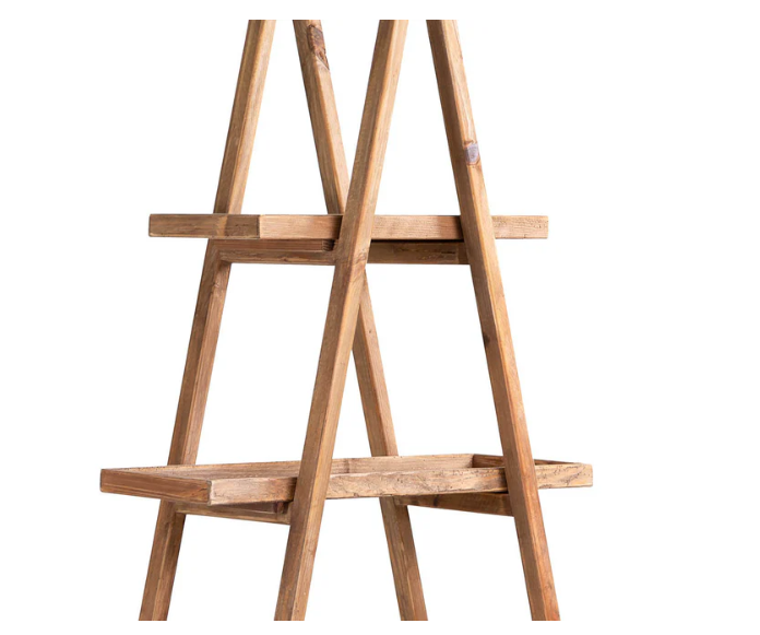 Woodhouse Recycled Timber Bookcase - A-Frame