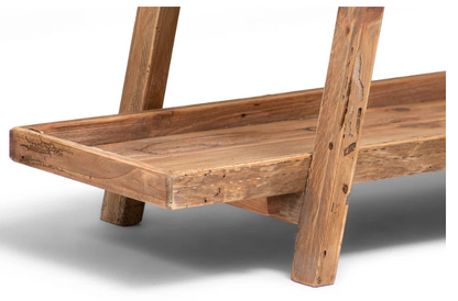 Woodhouse Recycled Timber Bookcase - A-Frame