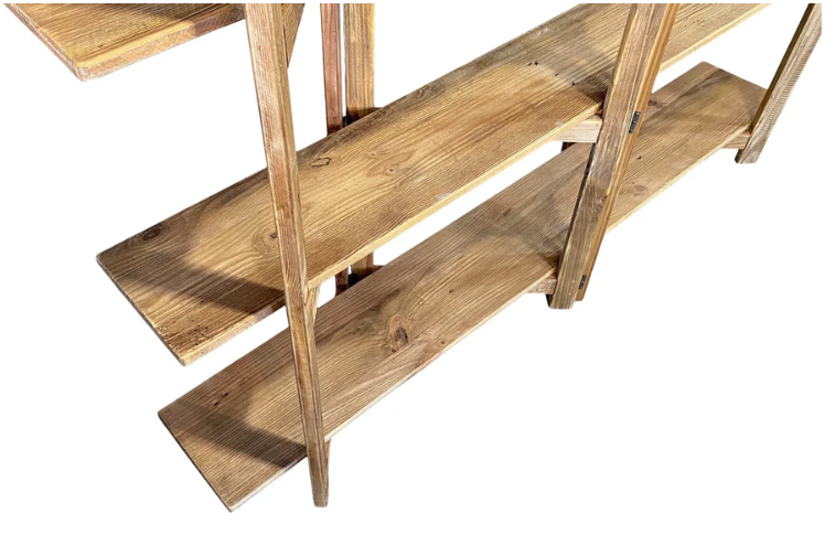 Woodhouse Recycled Timber Bookcase - Bi-Fold