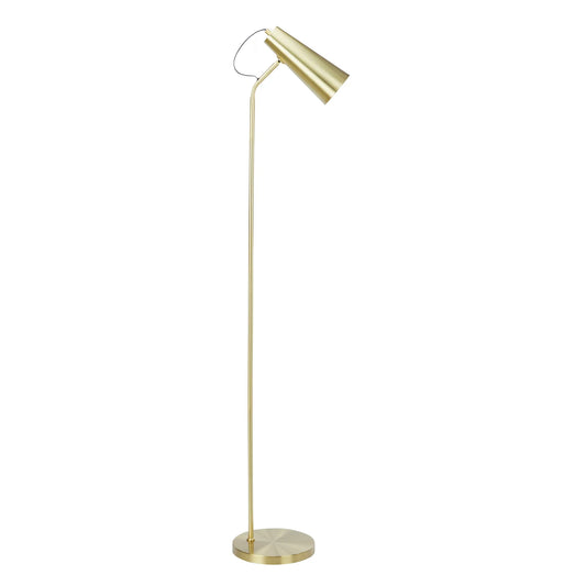 Atmosphere Chrome Floor Lamp Brass
