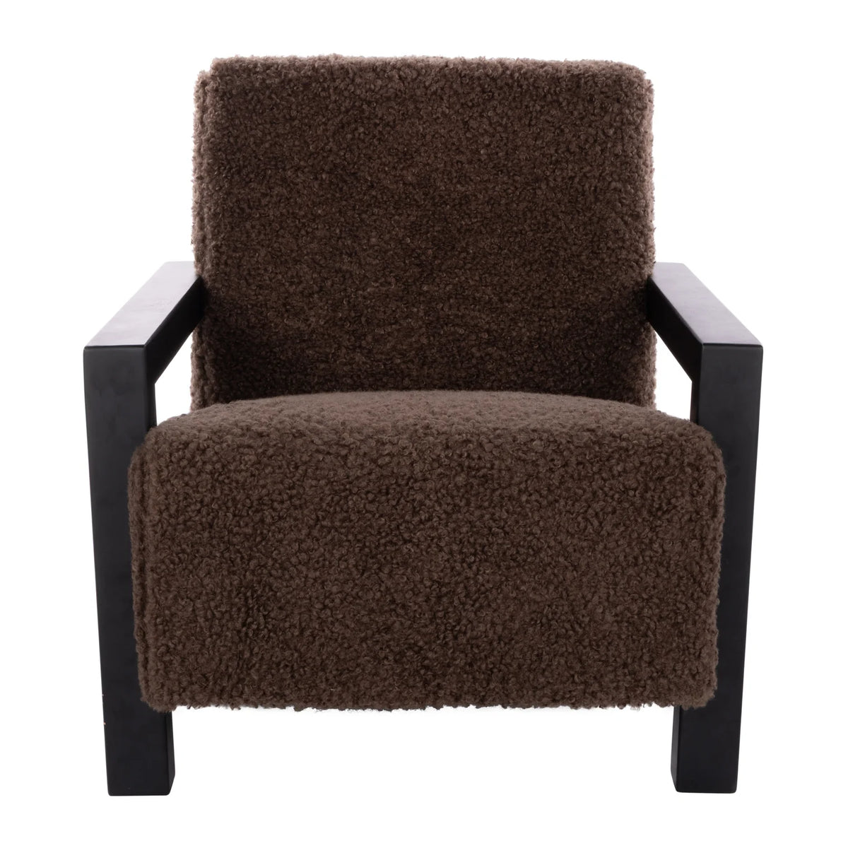 Navarro Armchair Brown & Black