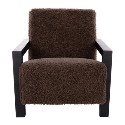 Navarro Armchair Brown & Black